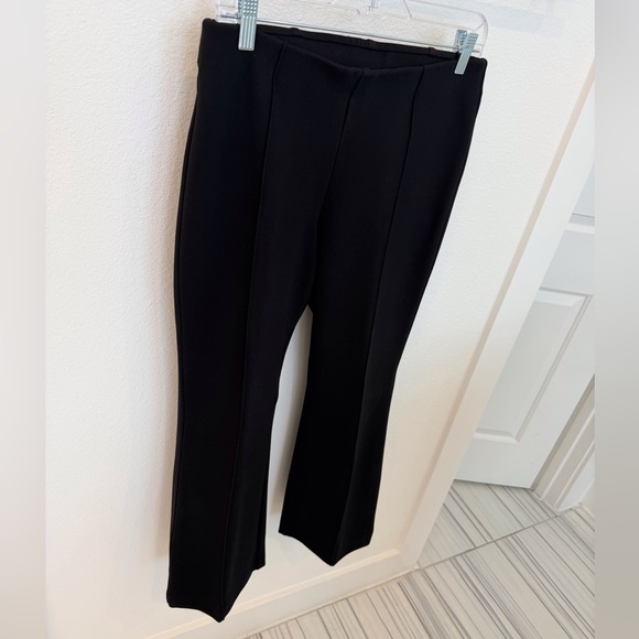 Gap High Rise Double Knit Crop Kick Black Pants Size M - Picture 4 of 11